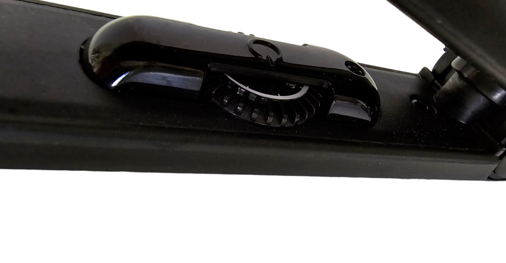 Wazor Hair Flat Iron 1” Ceramic Titanium Straightener Waves Neg Ionic Tested