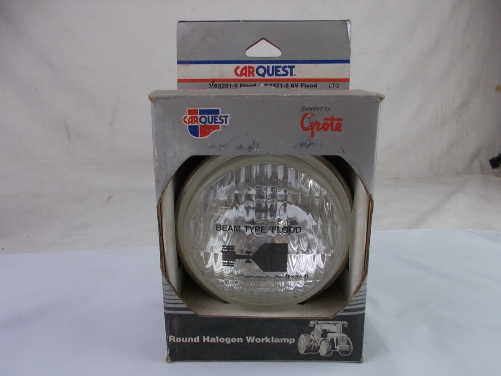 Vehicle-Mounted Halogen Round Work Light Grote 63291-5