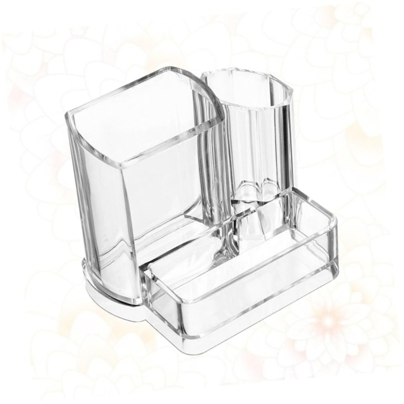 Layer Cosmetic Organizers Clear Panel Waterproof Materials Portable Storage Case