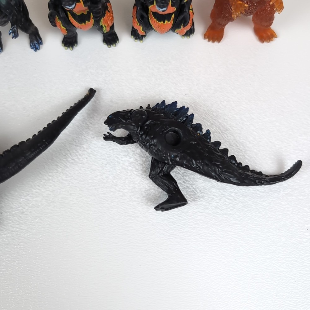 Mini Godzilla Action Figure Lot 2"