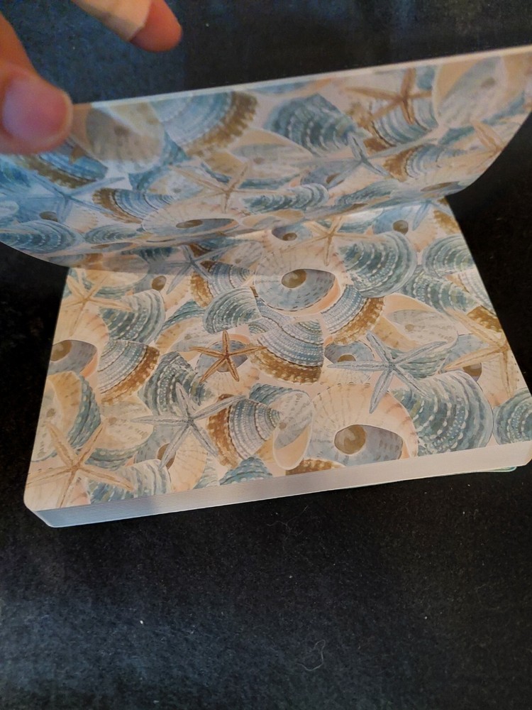 Starfish Themed Journal With 120 Pages And An Elastic Closure