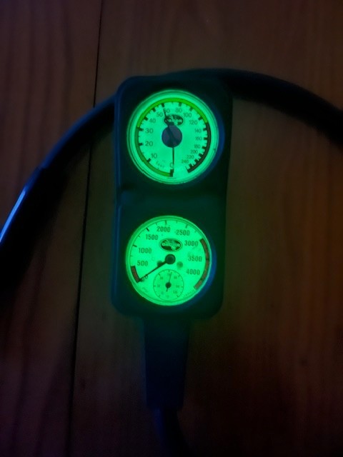 Vintage Dacor Depth/Pressure Gauge