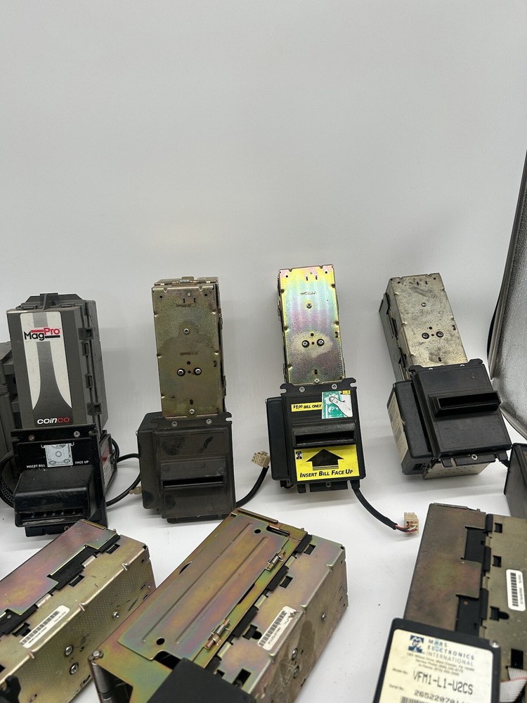 Vending Machines Untested Bill Acceptors Mars Electronics, Cash Code Insert Bill