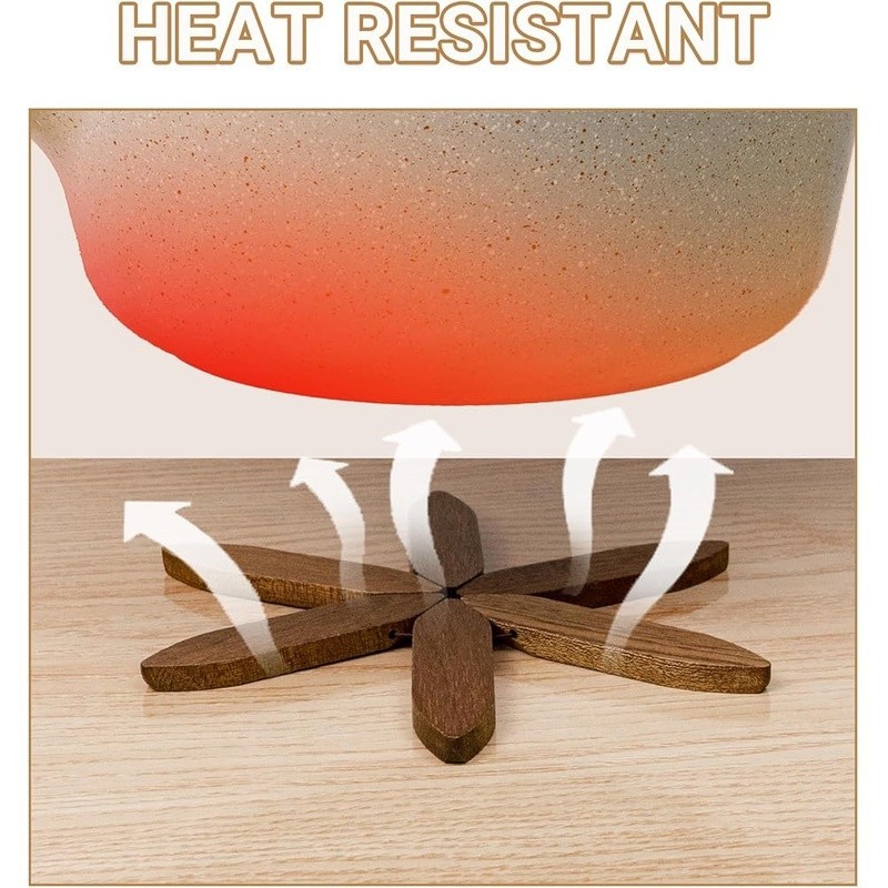 Natural Solid Wood Tree Coasters Unique Kitchen Art Space Saving Design New