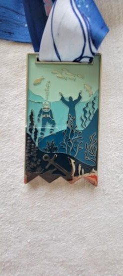 CONQUEROR CHALLENGE MEDAL - FLORIDA KEYS - VERY NICE !!