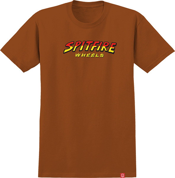 Spitfire Wheels Hell Hounds Script Orange T-Shirt