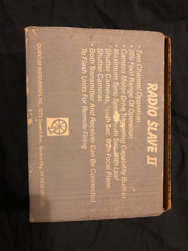 Quantum Radio Slave II Frequency A Wireless Receiver & Transmitter Camera Flash