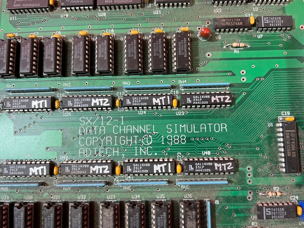 ADTECH SX/12 DATA LINK SIMULATOR Board 7077-09-02NC