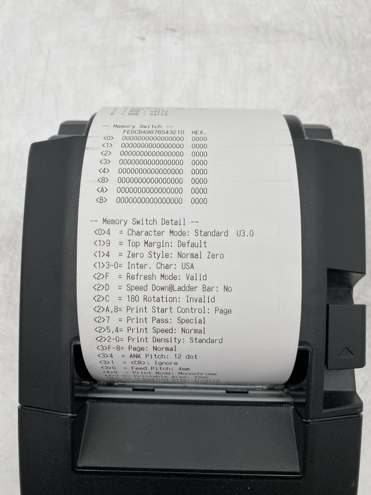 Star Micronics TSP650II Thermal Receipt Printer WITH USB INTERFACE / NO P-A