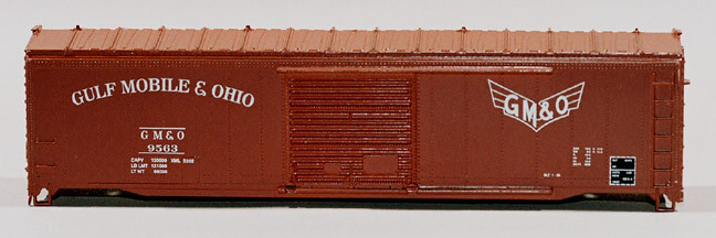RCR - HO 50FT AAR - GM&O  9563