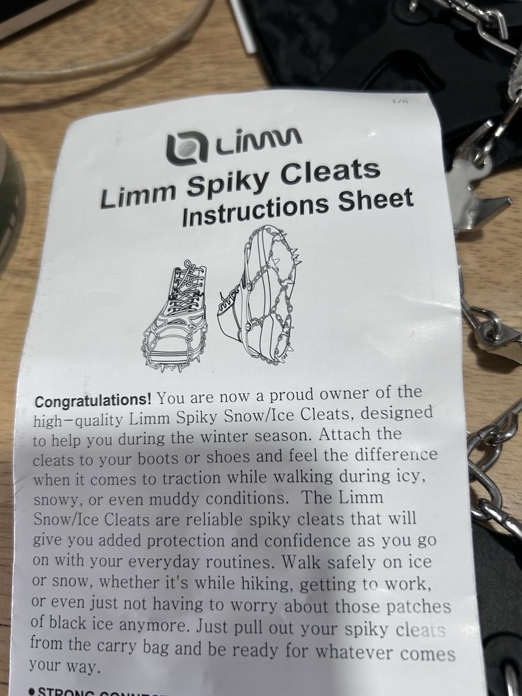 Lime Traction, Cleats Size Medium, New (amzplt)