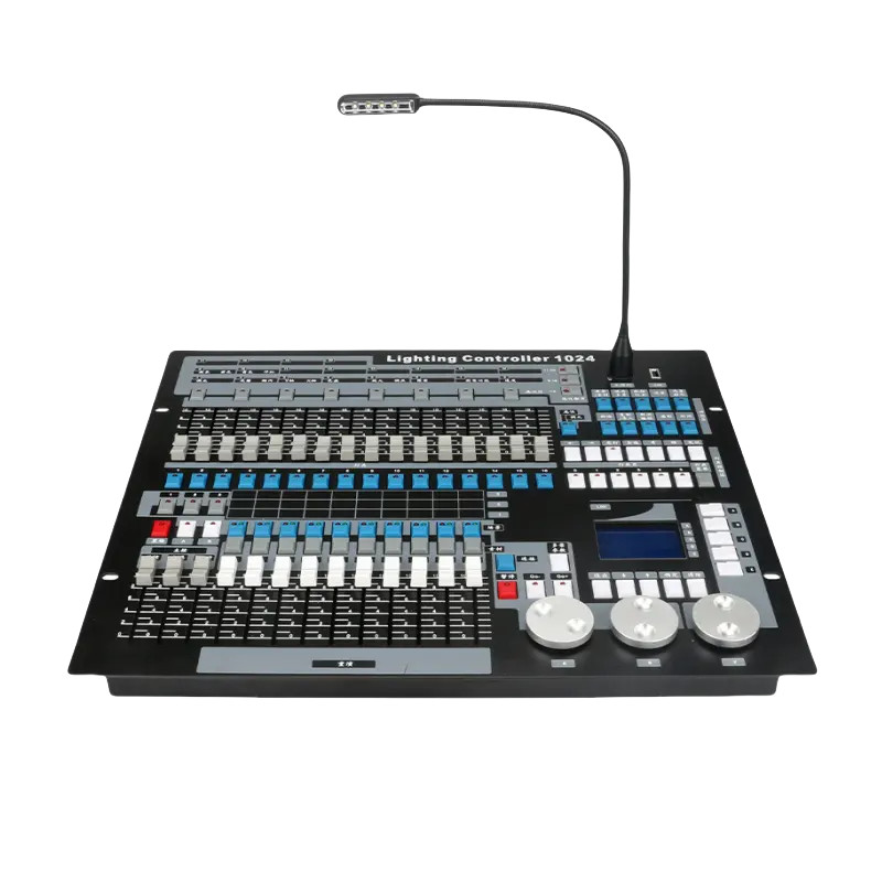 US DMX Console,1024 Controller for Stage Light,DMX 512 Dj Equip Controller case