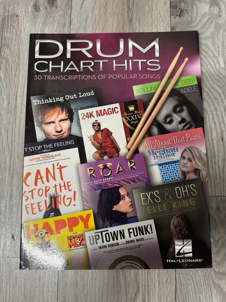 Drum Chart Hits Drum Book / Music Notation