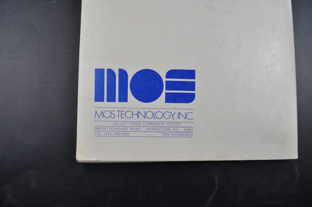 MOS Technology Microcomputers Hardware Manual – Vintage Original Book 1976