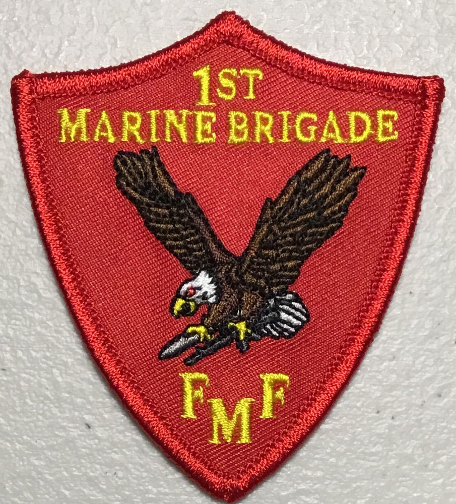 USMC 1st Marine Brigade licensed patch