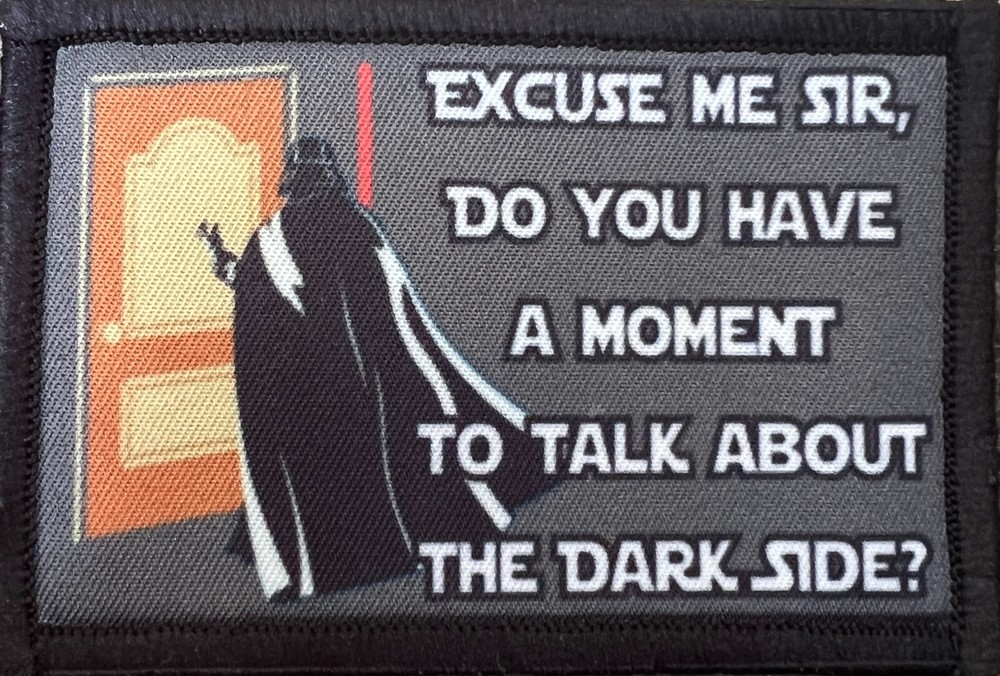 Han Solo "Shoot First" Star Wars Morale Patch.