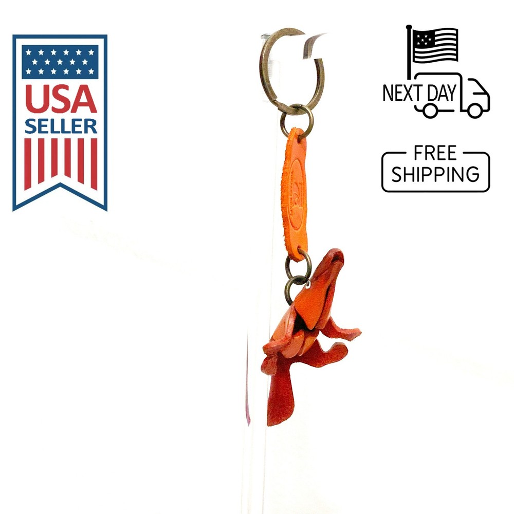 Platypus Handmade Leather Keyring