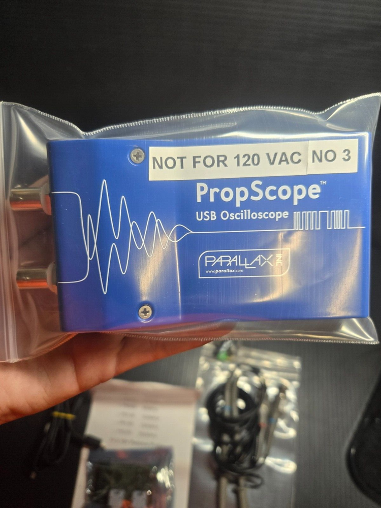 Parallax USB Oscilloscope #32220 **LOT B** (PC)