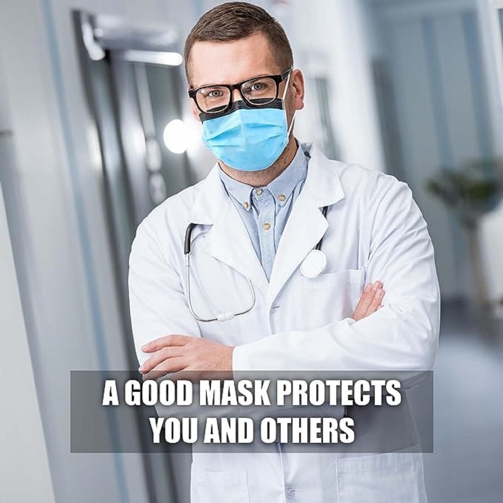 Foam Padding EarLoop 3Ply Level-3 Surgical Face Mask Non-Woven Individually Pack