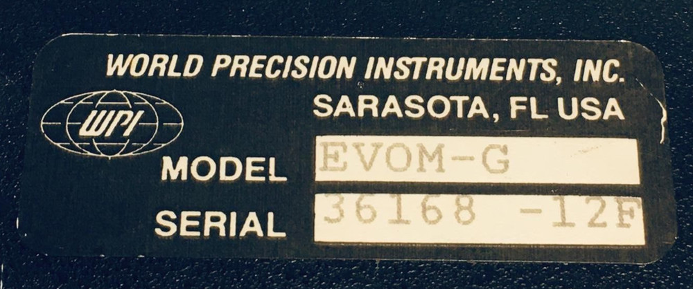 WPI World Precision Instruments EVOM-G Epithelial Voltohmeter