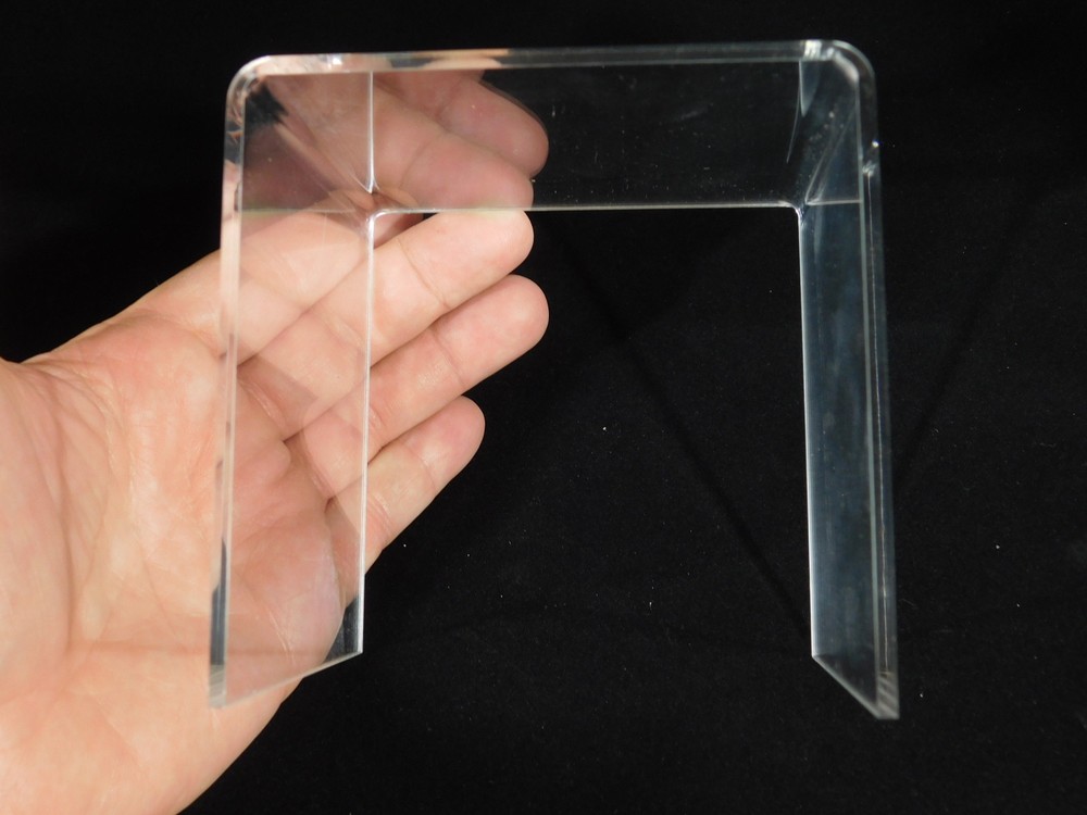 Display Stand Riser Type Large Tall Size Clear Lucite