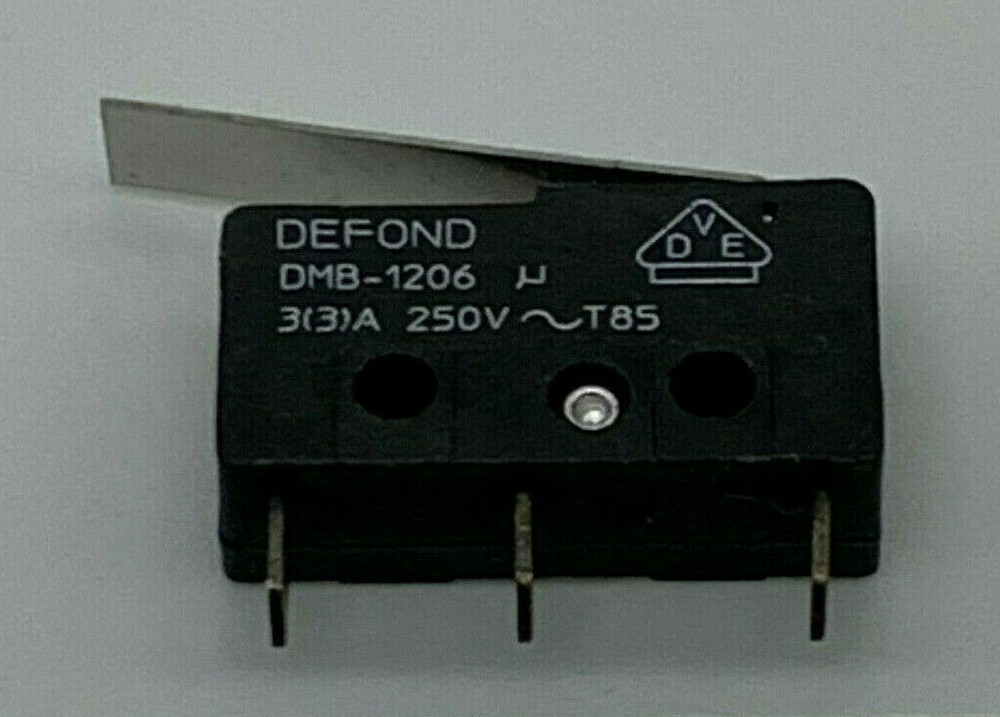 DEFOND DMB-1206 Micro Limit Switch 3(3)A 5A 10.1A 125/250VAC With pressure bar