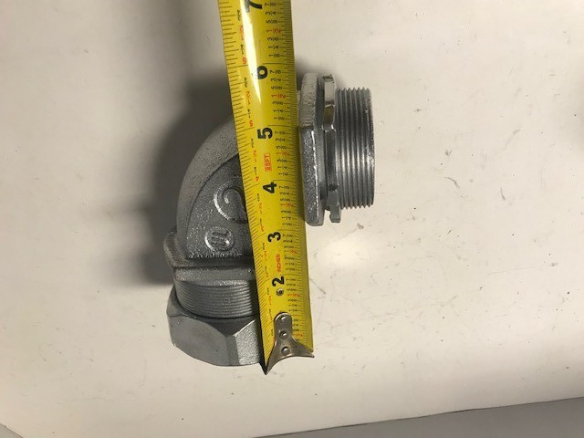 Efcor 2" Connector 90 Degree New