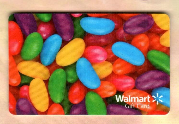 WALMART Easter Jellybeans ( 2012 ) Gift Card ( $0 )