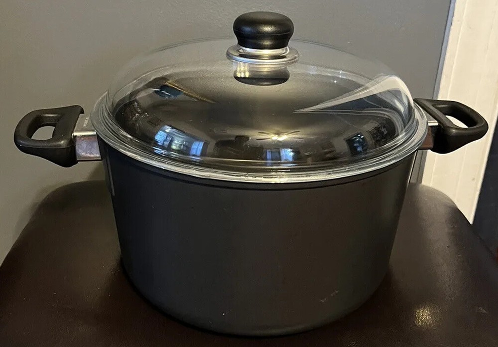 Scanpan Ceramic Titanium Pot With Lid**peeled Coating Inside **