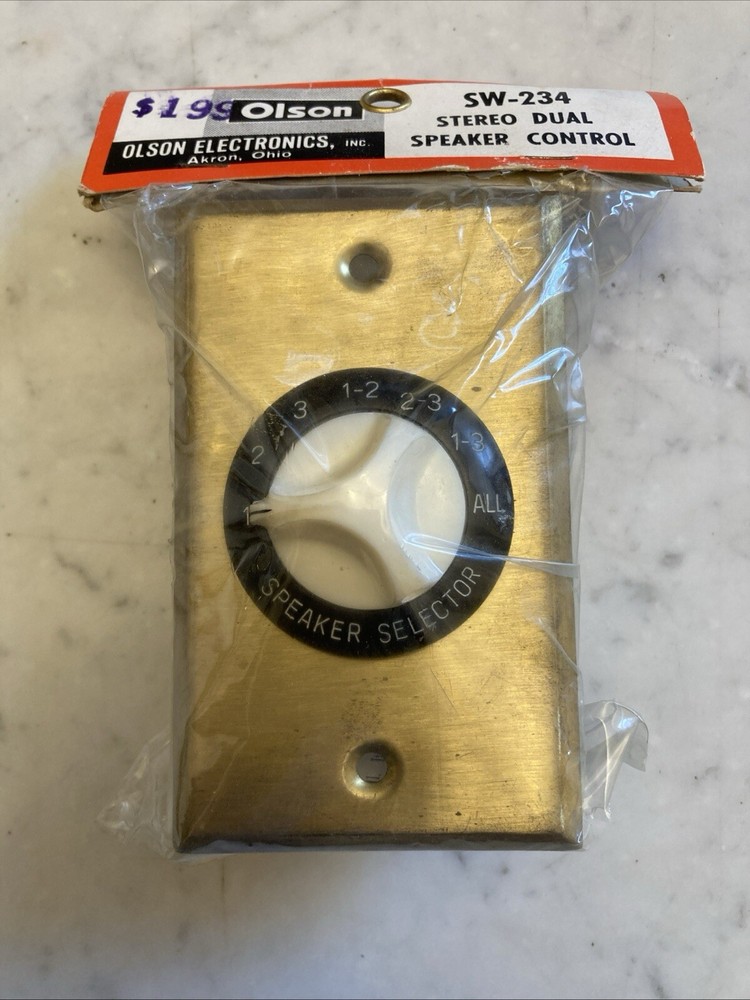 Olsen SW – 234 stereo dual speaker control