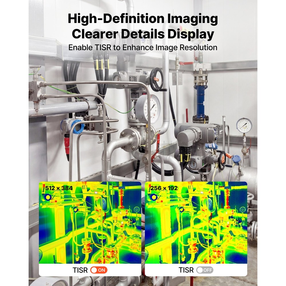 Uimoso Thermal Imaging Camera for Android with 512x384 High-Resolution Sensor