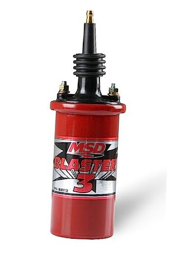 8223 Ignition Coil Blaster 3 Series (90 degree terminal/boot), Red