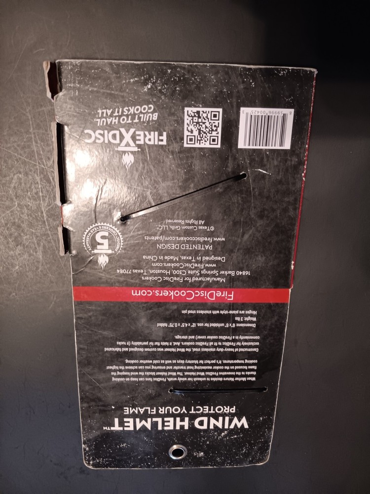 Stainless Steel Fire Disc Wind Helmet (Protect Your Flame)