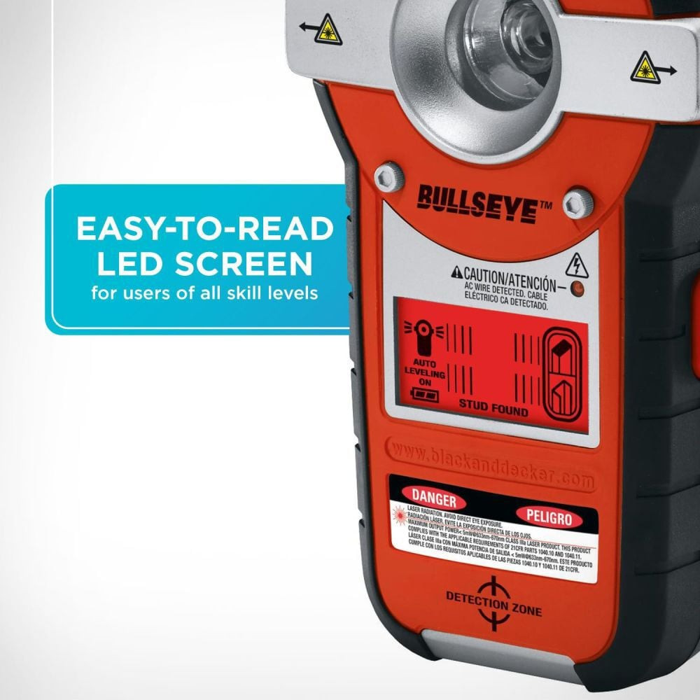 Stanley Bullseye Auto-Leveling Laser With Stud Sensor