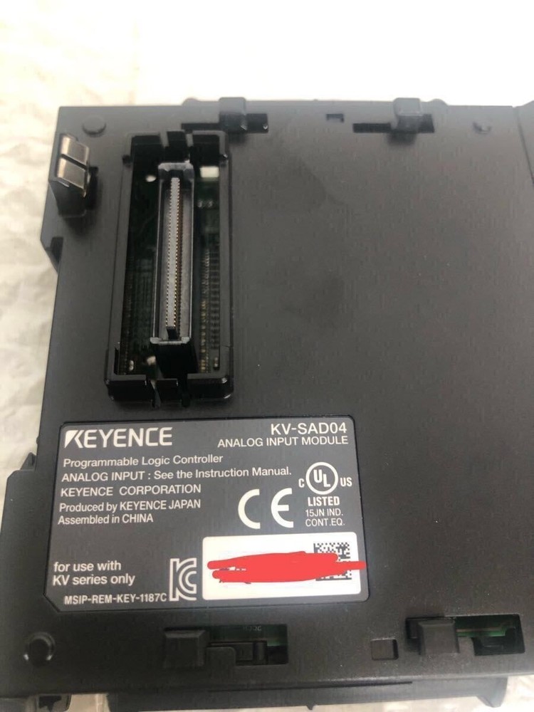 KEYENCE KV-SAD04 Analog Input Module 2021 Model Guaranteed USED #4