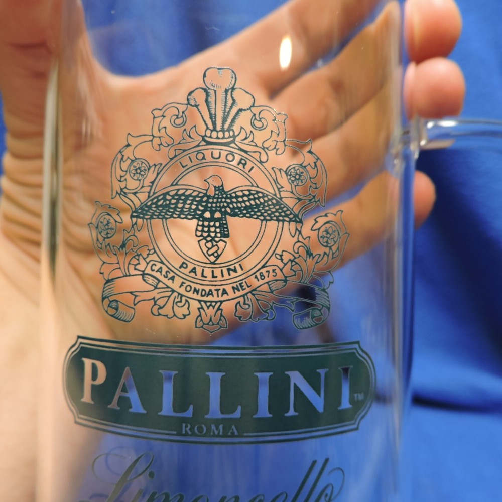 Pallini Limoncello Glass Serving Pitcher