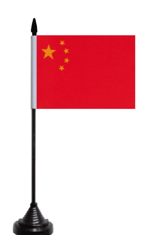 China Table Flag - Polyester