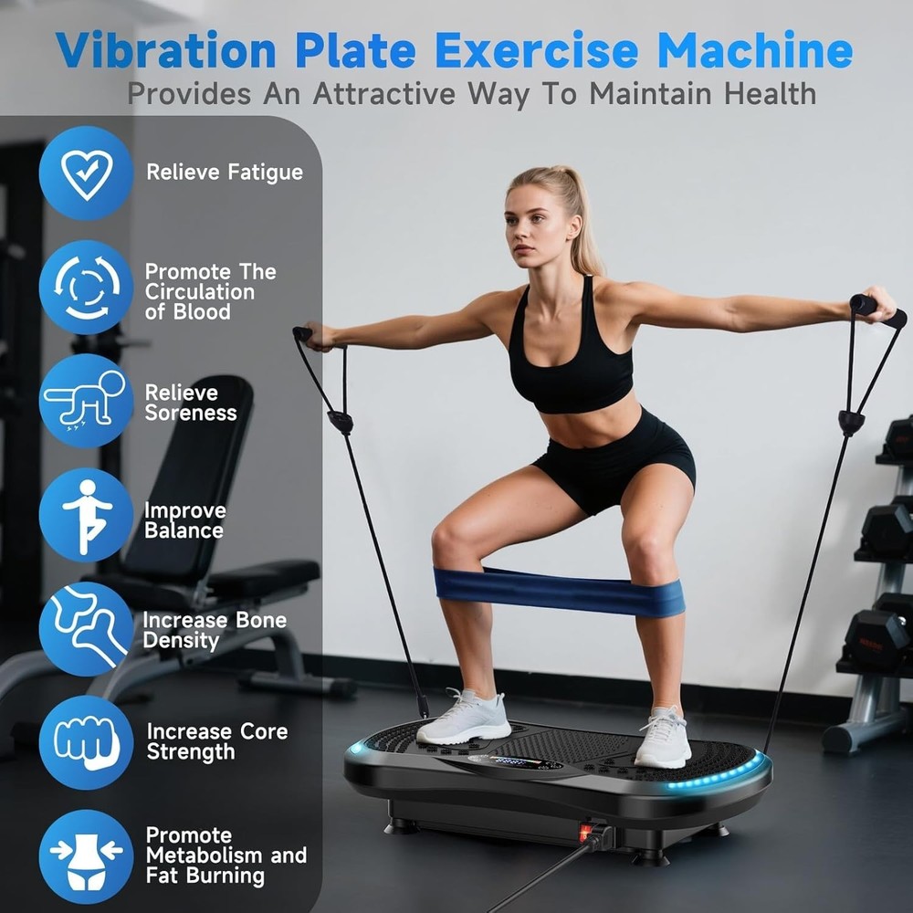 Vibration Platform for Weight Loss & Lymphatic Drainage