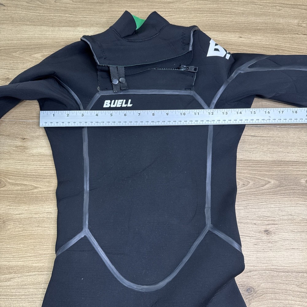 BUELL Juniors 3/2 Neck Zip Accelerator Wetsuit - Size J10 EUC