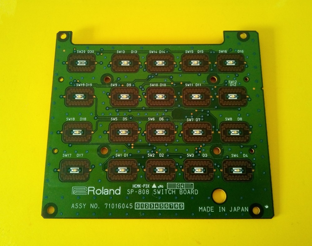 Roland Sp 808 / Sp 808Ex - Switch board