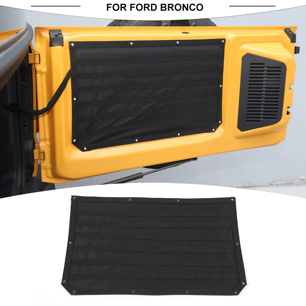 Tailgate Molle Panel Trunk Organizer Tool Holder Storage bag for Ford Bronco 21+