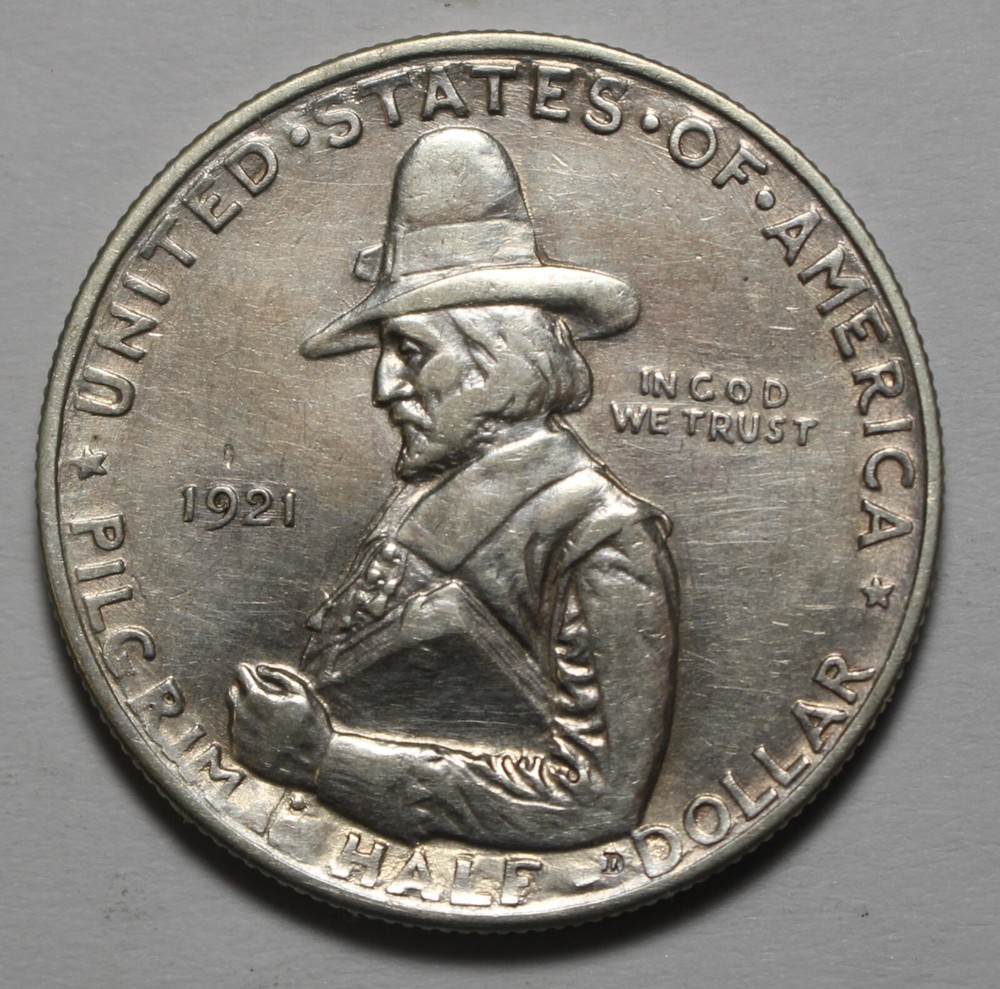 1921 Pilgrim Commemorative Half Dollar M515