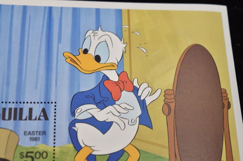 ANGUILLA 1981 DISNEY EASTER M/S S 443 MNH