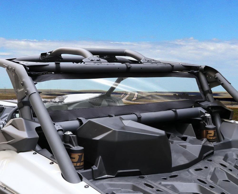 UTV Soft Back Rear Window Windshield Panel for Can-Am X3 /Max XRS XDS 2017-2024