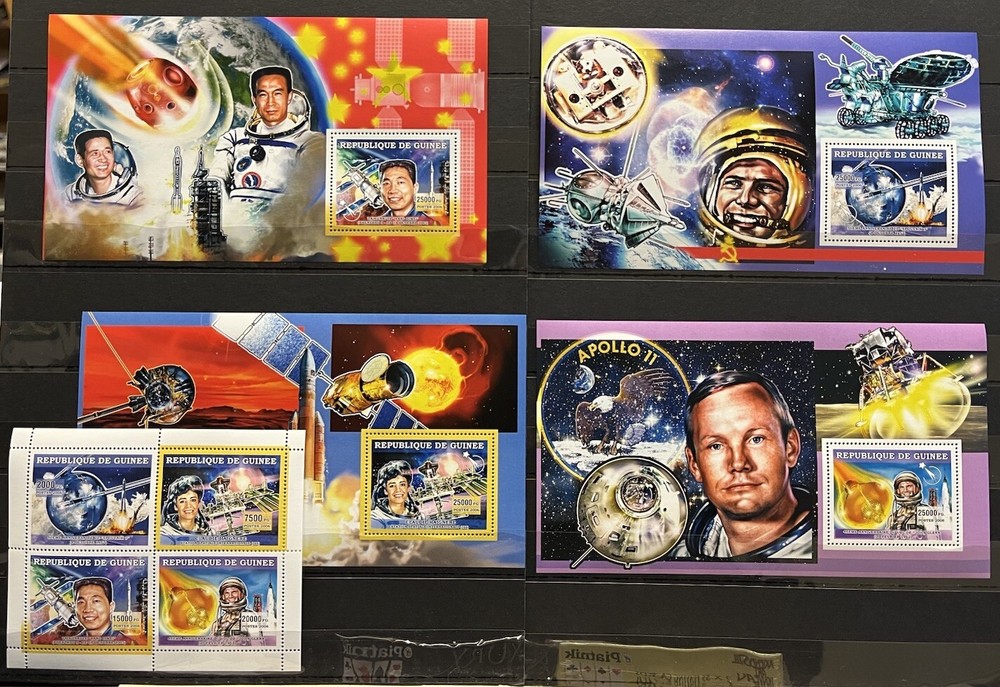 Yang Liwei / John Glenn / Space / Planets - stamps MNH** KOS.1