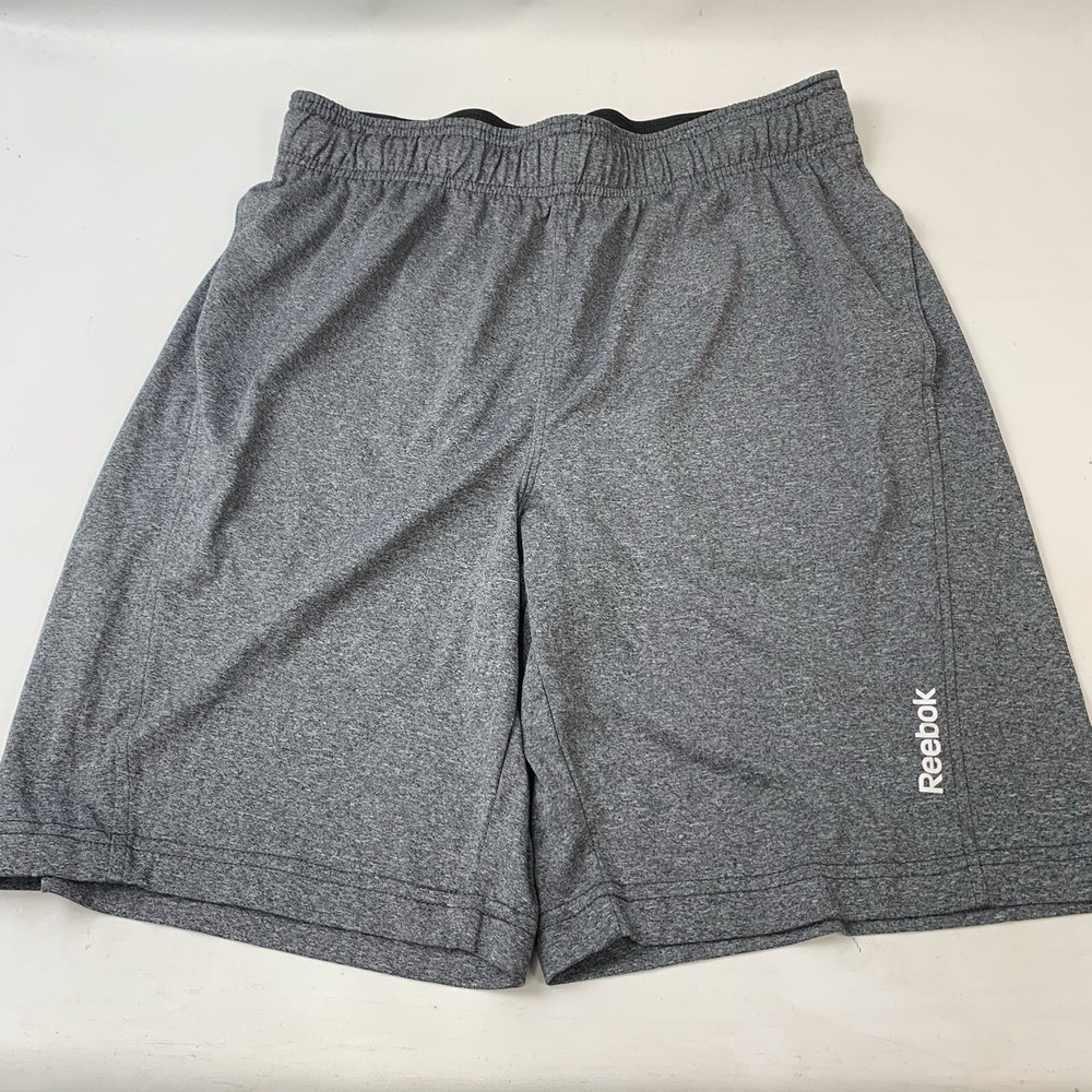 Reebok Mens Medium Gray Elastic Waist Drawstring Pre-Owned