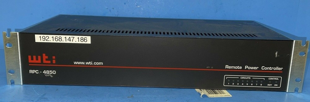 WTI RPC-4850 REMOTE POWER CONTROLLER 48V