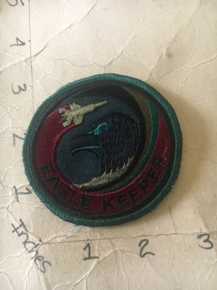 USAF Eagle Keeper Squadron subdued 3" patch 6/5/25