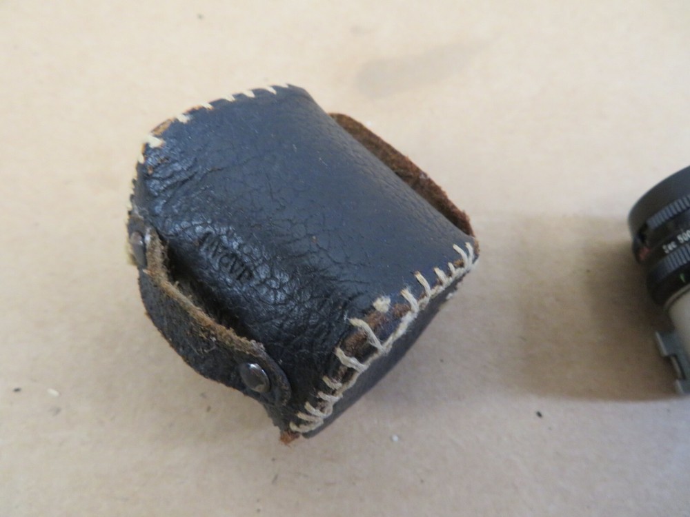 Petri Meter Light Meter Shoe Mount Vintage Untested w/ Case