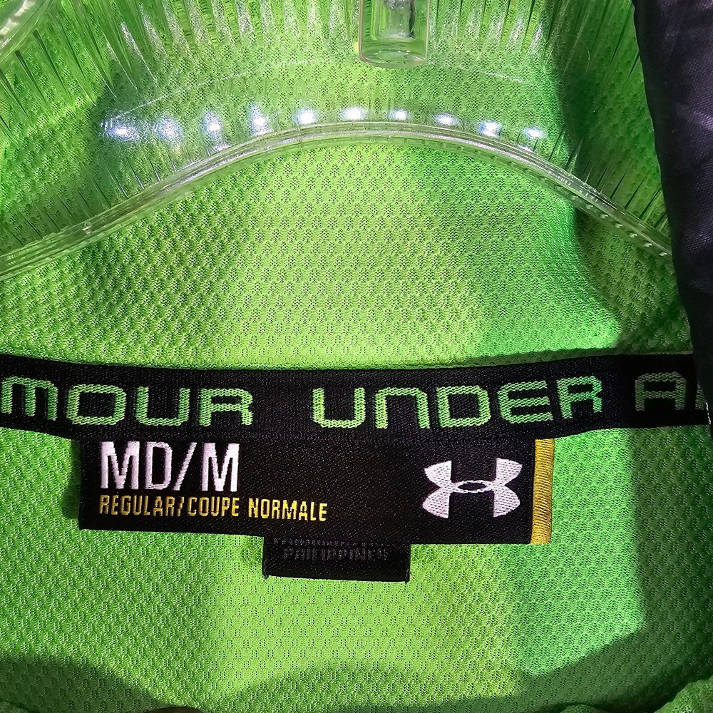 Under Armour Jacket Combine Training Mens Medium Full Zip Lightweight